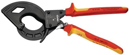 Knipex 95 36 320 Cable Cutters ratchet principle 3-stage
