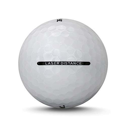 Ram 72 Golf Laser Distance Golf Balls - Incredible Value Long Golf Balls - White