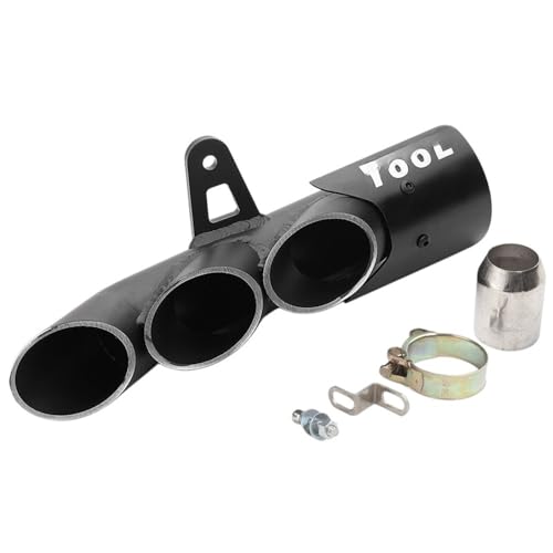 Silencieux d'échappement 51mm double bas à enfiler pour moto CMX500 GSX-R750 gauche et droite