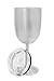 Double Wall Vacuum Sealed Insulated Wine Glass/Goblet with Splash Proof Lid || Premium Food Grade 18/8 Stainless Steel || BPA-Free by Frost Bottle (1)