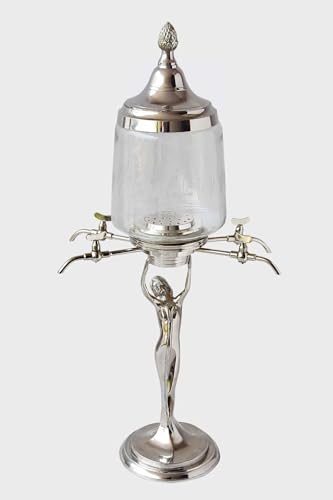 RoyalAntiquess New Handmade Absinthe Fountain | 4 Spout | Absinthe tower | Absinthe Dispenser | Vintage Absinthe