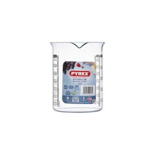Pyrex 755040 Kitchen Lab Messbecher, 0,75 L