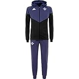 Kappa Aruffy Betis Trainingsanzug Unisex Kinder, Unisex Kinder, Trainingsanzug, 31143ZW_A26_14Y, Grau/Grün, 14 años