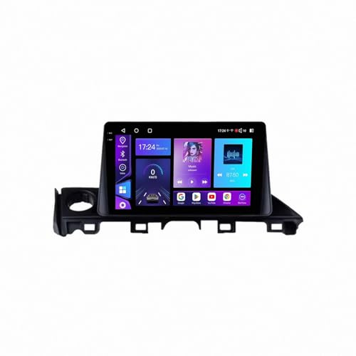 GPS Voiture pour Mazda 6 Atenza 3 2016-2018 avec Bluetooth 2025 et navigation Europe