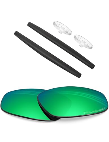Image of BLAZERBUCK Anti-salt Polarized Replacement Lenses & Sock Kit for Oakley Whisker OO4141 Sunglass
