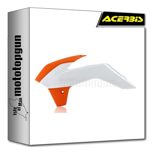 Ouïes de radiateur Acerbis 0016896.203 pour remplacer le carénage usé des KTM SX 85