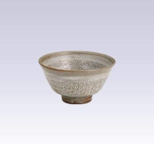 Tokyo Matcha Selection - Tokoname-yaki - Matcha Bowl - Mishima [Standard Ship by Int'l e-Packet: with Tracking Number & Insurance]