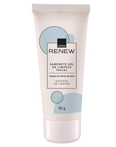 Sabonete Gel de Limpeza Facial Renew Extrato de Carvão 30g