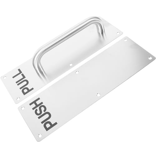 Poignée push-pull plaque de poussée en acier pour simplifier l'accès aux bureaux et salons