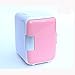 Długotrwała świeżość Przenośny zamrażarka samochodowa 4L Mini Lodówka Lodówka Lodówka Fridge Lodówka Cooler Podgrzewacz Universal Photos Parts (Color: B) (Color : A)