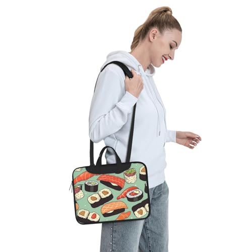 Sacoche bandoulière ordinateur portable sushi à double anse - 7