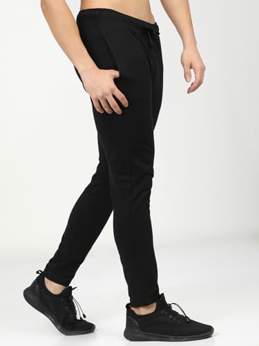 Image of Highlander Men's Solid Trackpants | Slim-Fit | Track Pants | Track Pants for Men | Men Track Pant | Men Track Pant Stylish | Sports | Gym wear