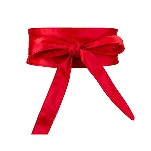 MAYSONG Women Japanese Kimono Robe obi Belt Harajuku Waistband