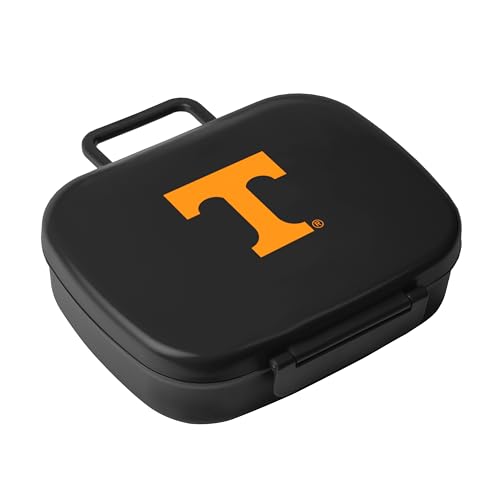 FANMATS NCAA Tennessee Volunteers Travel Bento Lunch Box — Team Logo Design | Latching Lid | Reusable | 3 Compartments