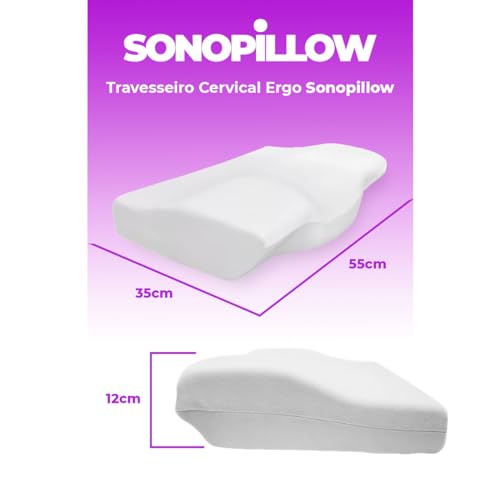 Travesseiro Ergonômico Magnético - Sonopillow - Cervical Original®, Sonofix i wanna pillow to sleep.