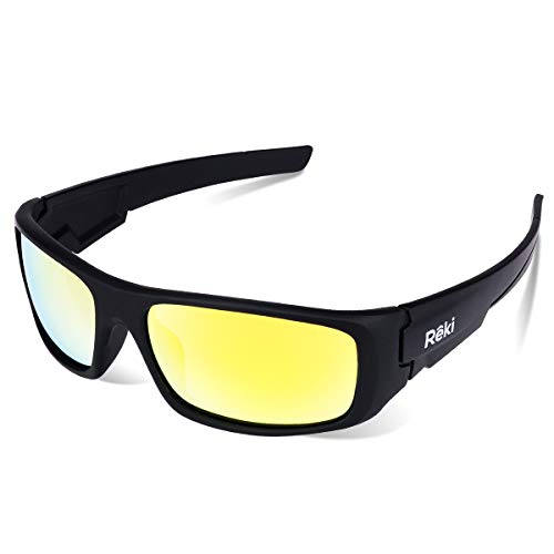 Reki Polarized Sports Sunglasses for Men Women Cycling Running Driving Fishing