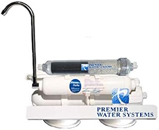 Premier Water Systems Portable Counter Top Alkaline Reverse Osmosis Water Filtration System