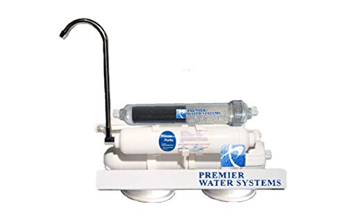 Premier Water Systems Portable Counter Top Alkaline Reverse Osmosis Water Filtration System