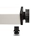 Need 55 Inch Large Computer Desk - Modern Simple Style Home Office Gaming Desk, Basic Writing Table for Study Student, White Metal Frame, White