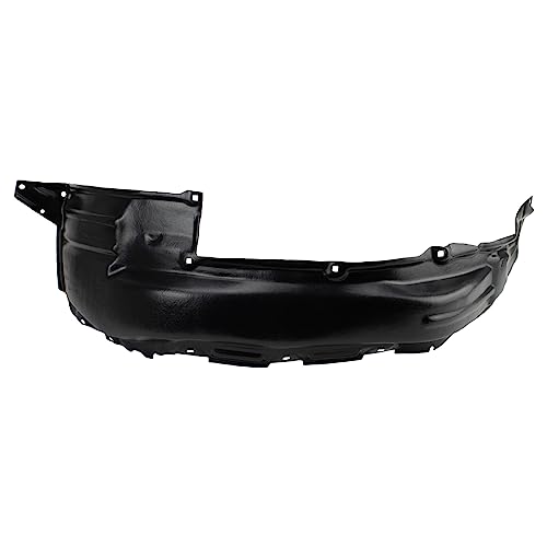 Image of TRQ Front Driver and Passenger Side Inner Fender Liner Set Compatible with 2014-2021 Toyota 4Runner with 17 Inch Wheels