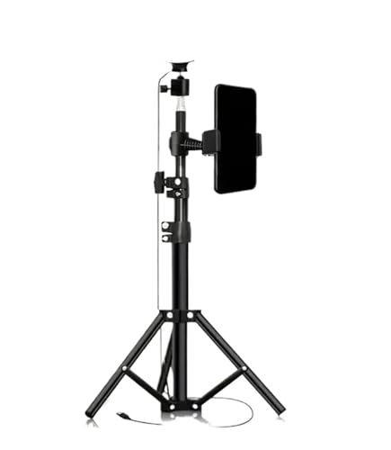 Lumière LED pliable pour corriger le manque de clarté en vidéo avec trépied 1,1m