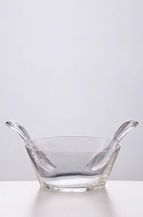 Mario Luca Giusti Salad Bowl Wservers Clear