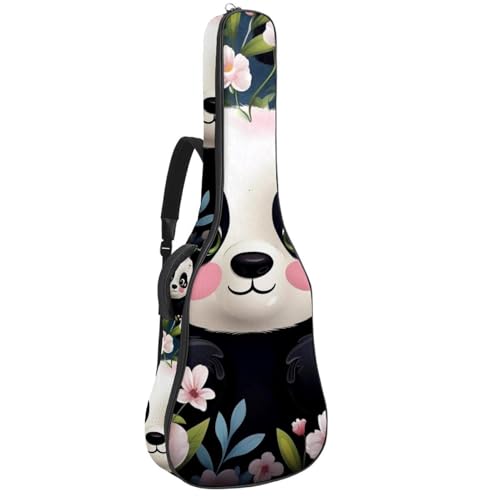 Sac pour guitare étanche anti-rayure housse de protection panda multicolore