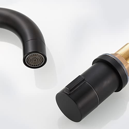 Robinet mitigeur de bain moderne or à cascade avec douchette de bain