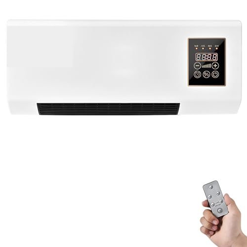 2 in 1 Portable Wall Mounted fan No Installation Required Quiet Operation Timer For Home or Office
