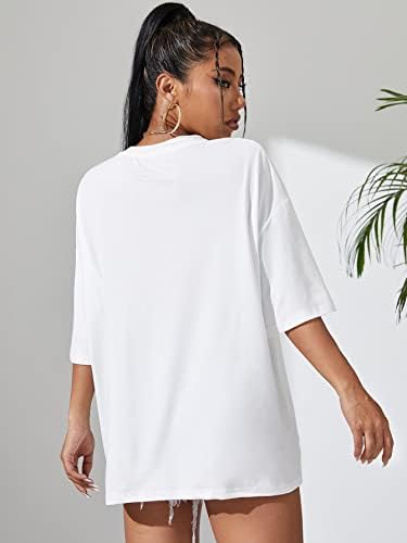SOFIA'S CHOICE Women's Vintage Graphic Tee - 'Take It Easy' Short Sleeve T-Shirt, Black, Polyester - View #2