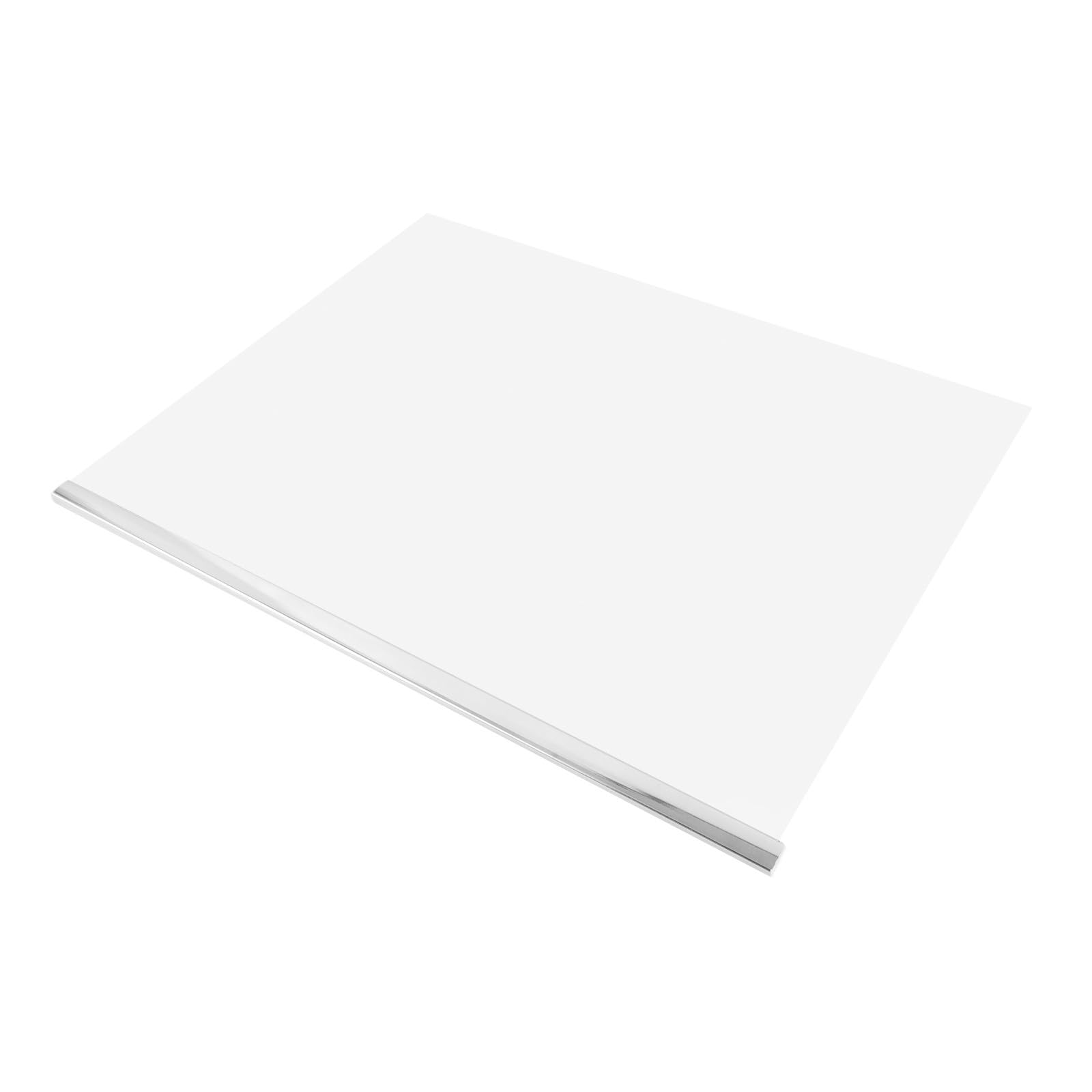ULTECHNOVO Estante de Vidrio Templado para Refrigerador, Estante de Cristal para Refrigerador, Vidrio, Repuesto, Transparente, para Organización de Cocina