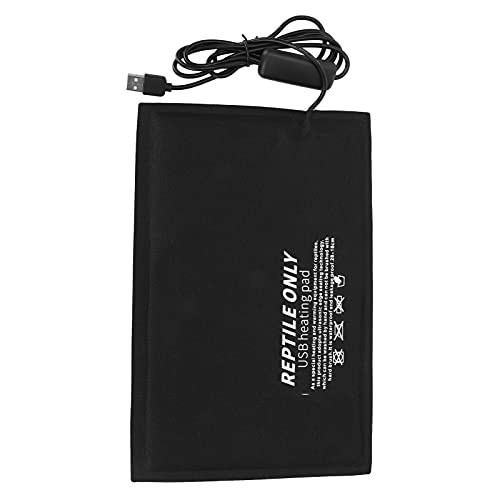 Alfombrilla térmica para reptiles con control USB grande miniatura 3