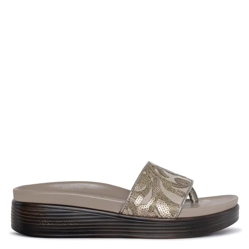 Image of Donald Pliner Women's Fifi Slide Sandals, Women's Summer Sandals, Women's Shoes, Comfortable Open-Toe Casual Flats