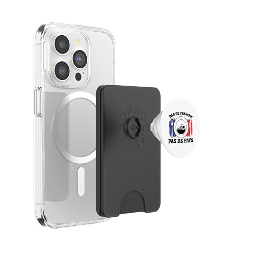 Agriculteur Paysan Français Agriculture France Drapeau PopSockets PopWallet pour MagSafe – vue 3