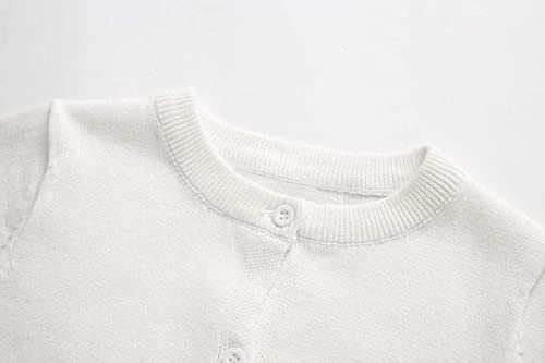 Little Girl Knit Cardigan Sweater - Toddler Button Down School Uniforms Cardigan3