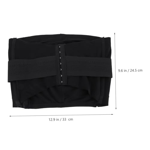 Faja lumbar correctora para recuperación pélvica postparto XL negra miniatura 2