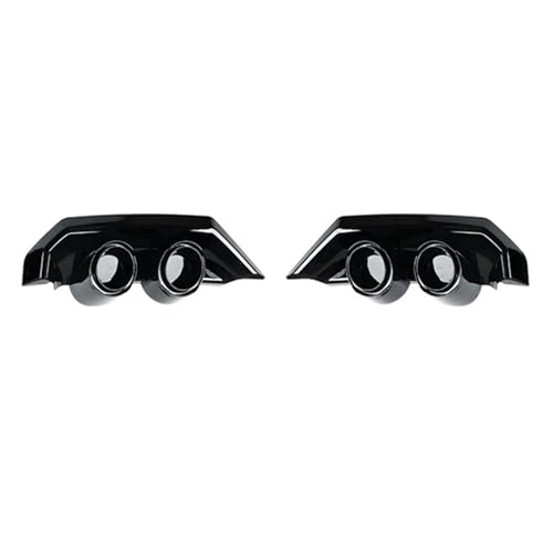 Cache de sortie d'echappement noir finition premium pour BMW I5 et Serie 5 G60 2024 2025