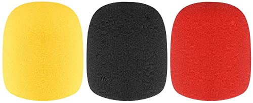 Fielect 1 PZ Addensare Palla Tipo Spugna Schiuma Mic Copertura Palmare Microfono Parabrezza Protezione Verde per KTV Broadcasting Fielect 1 PZ Addensare Palla Tipo Spugna Schiuma Mic Copertura Palmare Microfono Parabrezza Protezione Verde per KTV Broadcasting