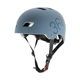 eWheel Casco Movilidad Urbana Azul Cobalto Ajustable & Transpirable Homologado con ABS & EPS para Patinete Eléctrico & Ciclismo (CB01)