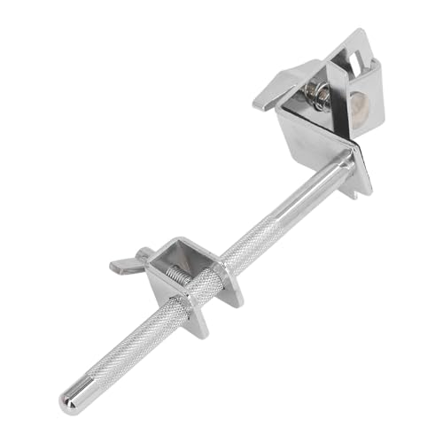 Abrazadera de cencerro para aro de bombo de acero inoxidable con soporte ajustable de altura para bateristas, músicos profesionales y principiantes miniatura 6