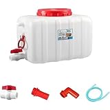 FiveLn 水タンク25L/45L/80L 雨水 貯水タンク 桝 蓋 貯める、塩ビ 管 サイズ、雨水利用 (80 L)