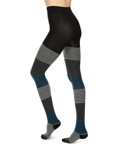 MeMoi Gradient Stripes Sweater Tights2