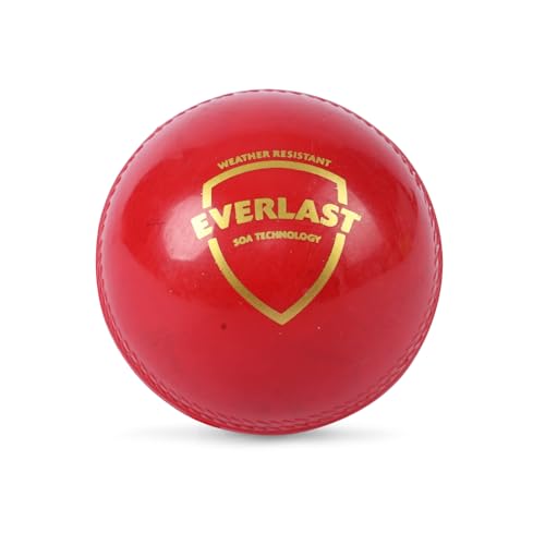 SG Everlast Red Cricket Ball - Image 2
