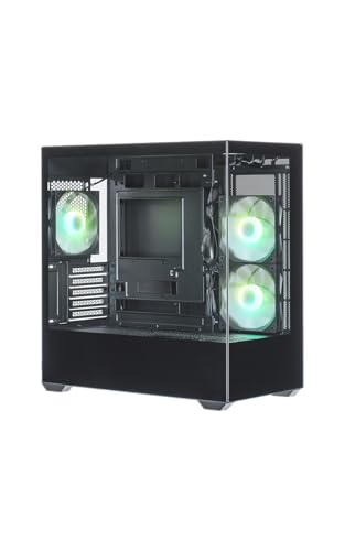 Amazon | 玄人志向 PCケース Micro ATX タワー フロント/サイド ガラス