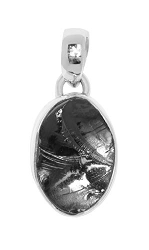 ERCE shungit elite cristalizada colgante oval plata de ley 925 Cover