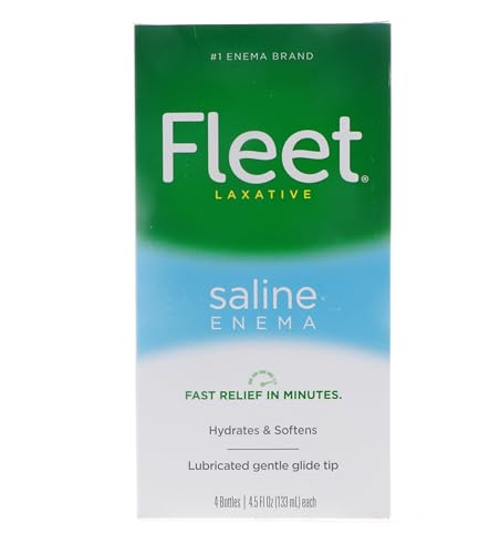 Fleet Saline Enema 4.50 oz (Pack of 3)