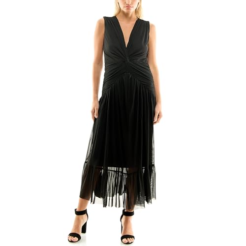nicole miller dresses Crew-neck Maxi Dress fits as shown Nicole Miller - NM9978 Wedding