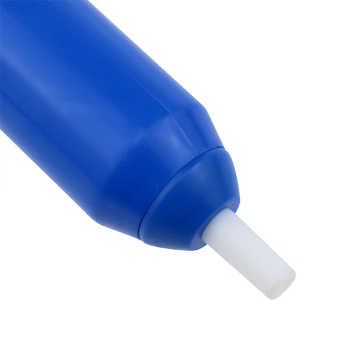 Image of Lovelysp Desoldering Pump 13 Inch Sucking Vacuum Desoldering Pump Sucking Vacuum Tin Sucker Solder Sucker Hand Tool （Blue）1PCS