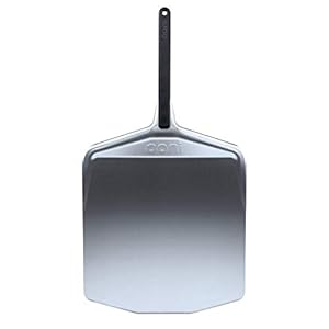 Ooni 16” Pizza Peel – Gladde pizzapeel met lange handgreep – Lichtgewicht pizzaschep van aluminium – Ooni outdoor pizza oven accessoire