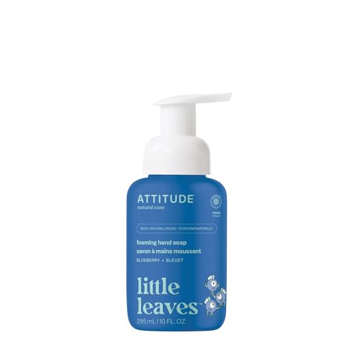 ATTITUDE Foaming Hand Soap for Kids, EWG Verified,...
